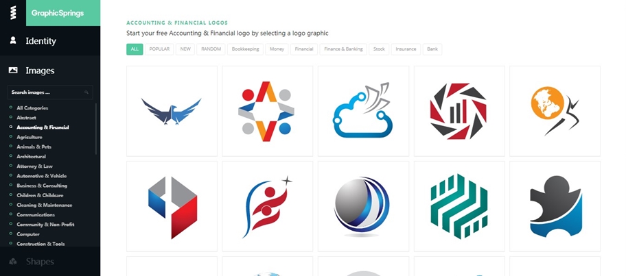 Graphic Springs 免费logo设计平台